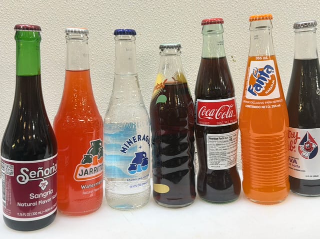 Imported Sodas.